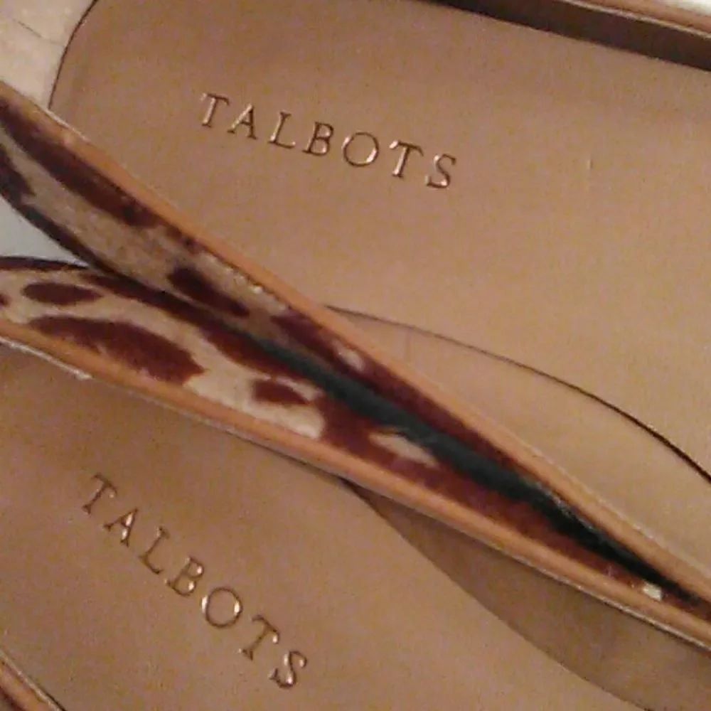 Talbots Calf Hair Flats - Picture 9 of 14